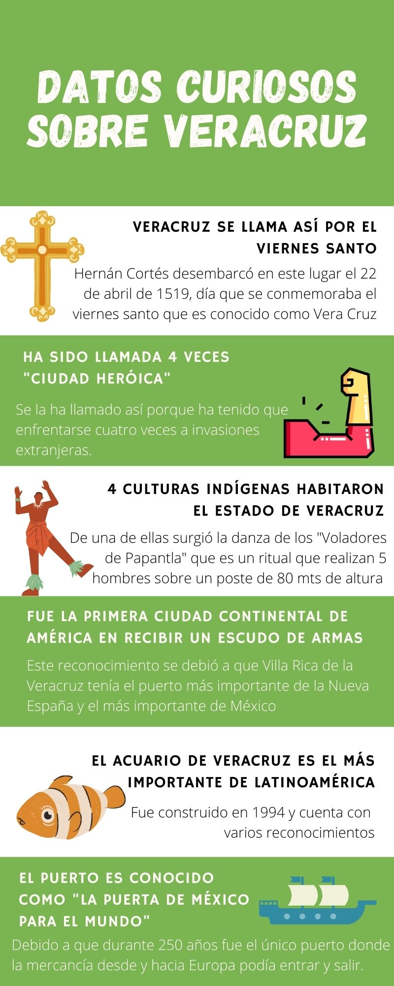 Datos curiosos sobre veracruz